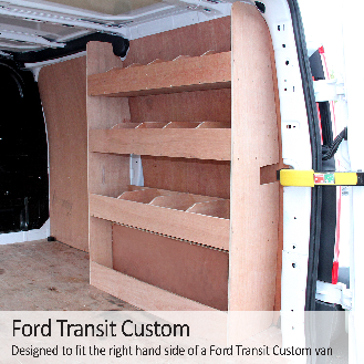 Estantería de Madera para Furgoneta Ford Transit-Leer más