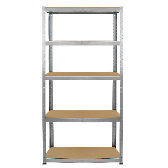 Lot de 4 Etagères de Rangement de 90cm & 1 Etagère dAngle Galwix-Lire la description
