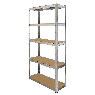Lot de 4 Etagères de Rangement de 90cm & 1 Etagère dAngle Galwix-Lire la description