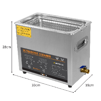 Nettoyeur  Ultrasonique 6L & Adaptateur pour Vinyle-Lire la description