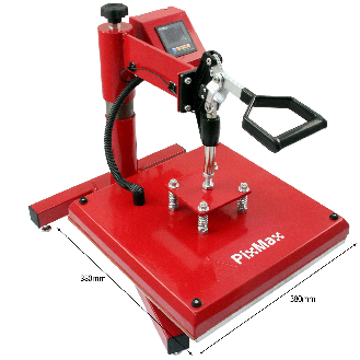 PixMax 38cm Transferpresse & Vinyl Schneideplotter und Drucker-Beschreibung lesen