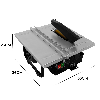 T-Mech Cortador de Azulejos Húmedos Eléctrico - 180mm / 600W