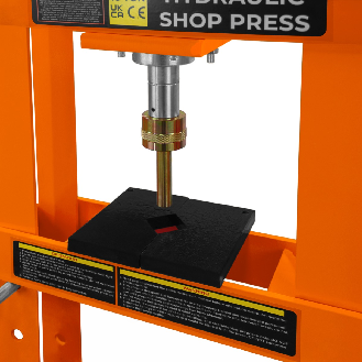 Hydraulische Werkstattpresse mit Manometer - 10 Tonne-Beschreibung lesen