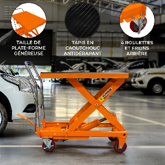 Mesa Elevadora Hidráulica - 500 Kg-Leer más