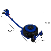 Cric Pneumatique à Manche Long 3.5T
