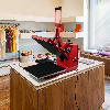 Transferpresse und Vinyl-Schneideplotter