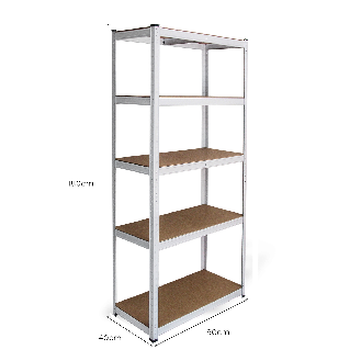 Etagère E-RAX Blanche  90 x 40 x 180cm-Lire la description