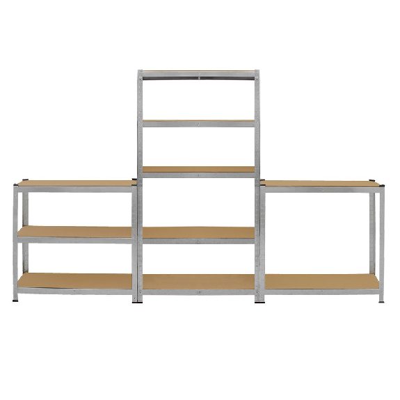 Unidades de estanterías de acero galvanizado Monster Racking - Versátiles y robustas para su garaje, almacén, invernadero o taller-Leer más