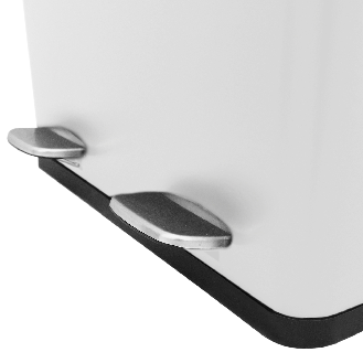 Poubelle de Recyclage 60L Double Blanche-Lire la description