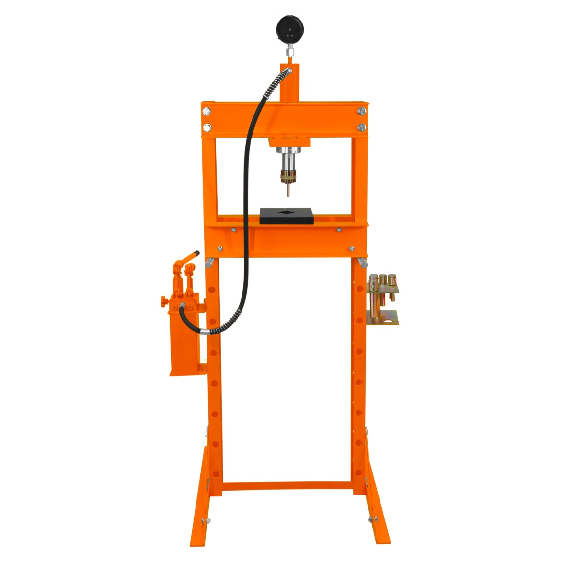 Presse hydraulique d'atelier 20 tonnes avec manomètre-Lire la description
