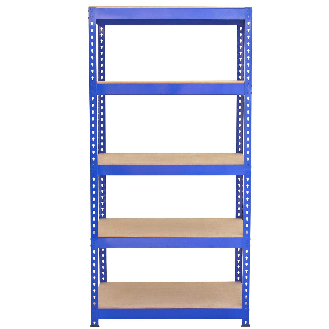 3 x Etagères 90 cm, 1 Etabli de Travail Bleu & Maillet - Q-Rax-Lire la description
