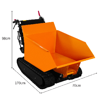 Mini-Dumper mit Raupenantrieb-Beschreibung lesen