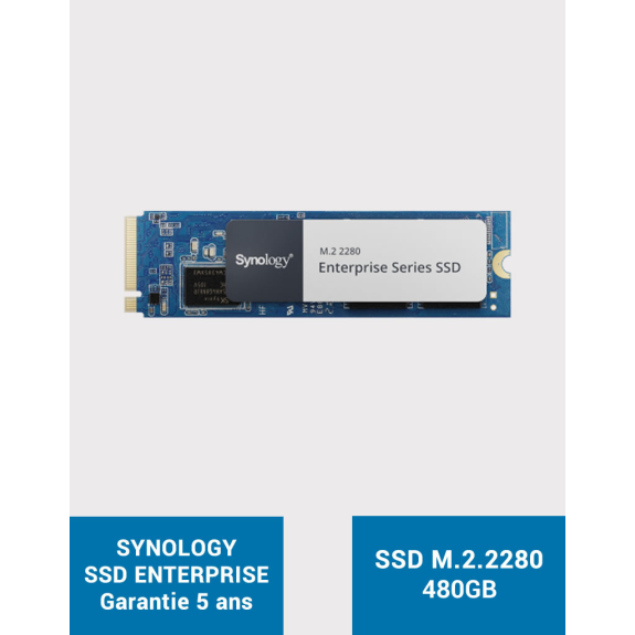 Synology SNV3410-800G Disque SSD NVMe 800GB Synology SNV3410-800G Disque SSD NVMe 800GB-Lire la description