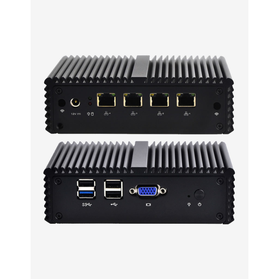 Firewall OPNsense Q1x Celeron J1900 4 ports Gigabit 4Go SSD 250Go Firewall OPNsense Q1x Celeron J1900 4 ports Gigabit 4Go SSD 250Go-Lire la description