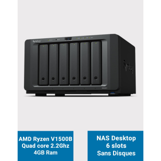Synology DS1621+ Serveur NAS 6 baies (Sans disques)-Lire la description