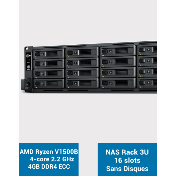 NAS Rack 3HE 16-Bay-Beschreibung lesen