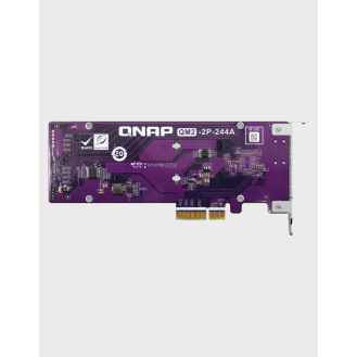 QNAP QM2-2P-244A Carte d'extension dual SSD M.2-Lire la description