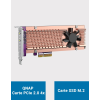 QNAP QM2-2P-244A Carte d'extension dual SSD M.2