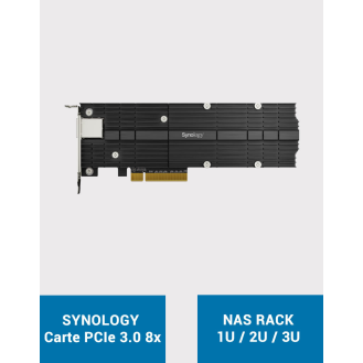 Synology Carte réseau 10GbE + Cache SSD M.2-Lire la description