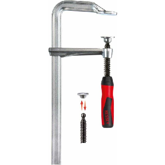 Bessey Original Ganzstahl-Schraubzwinge GZ mit 2-Komponenten-Kunststoffgriff-Beschreibung lesen