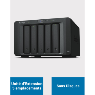 Synology DX517 Unité d'extension 5 baies (Sans Disques)-Lire la description