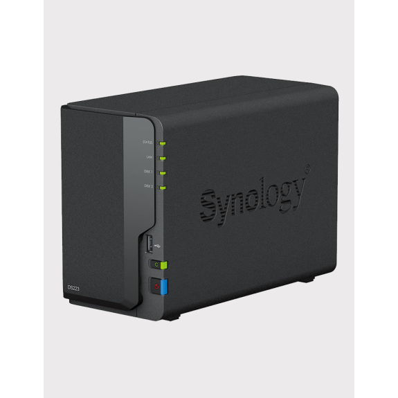 Synology DS223 2GB Serveur NAS (Sans Disques)-Lire la description
