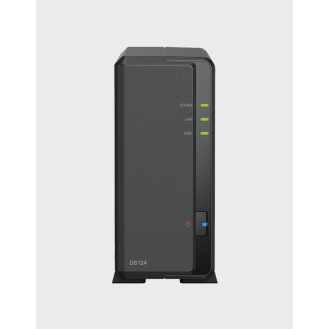 Synology DS124 Serveur NAS (Sans disque)-Lire la description