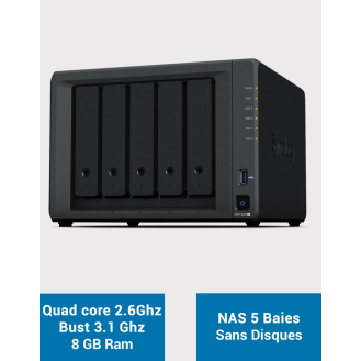 Synology DiskStation DS1522+ 8GB Serveur NAS (Sans Disques)-Lire la description