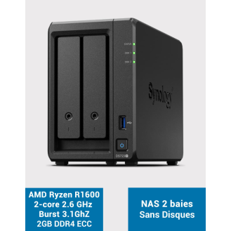Synology DS723+ 2GB Serveur NAS (Sans Disques)-Lire la description