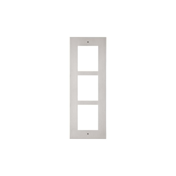 IP Verso Flush Frame 3M, Frontblende, für Unterputz Montage, für drei IP Verso Moduleinheiten IP Verso Flush Frame 3M, Frontblende, für Unterputz Montage, für drei IP Verso Moduleinheiten-Beschreibung lesen