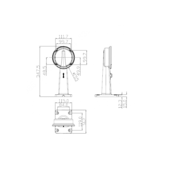 Dahua - PFB730W - Zubehör - Wandhalterung, - Material: Aluminium - Gewicht: 0,93kg -Maximale Traglast: 3kg - Abmessunge Dahua - PFB730W - Zubehör - Wandhalterung, - Material: Aluminium - Gewicht: 0,93kg -Maximale Traglast: 3kg - Abmessunge-Beschreibung lesen