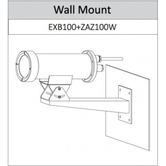 Dahua - EXB100 - Halterung - Ex-Proof, Material: 304 Rostfreier Stahl, Wandhalterung, Maße (B x H x T): 150 mm x 160 mm Dahua - EXB100 - Halterung - Ex-Proof, Material: 304 Rostfreier Stahl, Wandhalterung, Maße (B x H x T): 150 mm x 160 mm-Beschreibung lesen