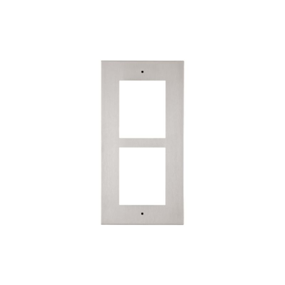 2N IP Verso Flush Frame 2M, Frontblende, für Unterputz Montage, für zwei Moduleinheiten-Beschreibung lesen