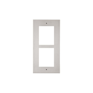 2N IP Verso Flush Frame 2M, Frontblende, für Unterputz Montage, für zwei Moduleinheiten-Beschreibung lesen
