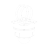 Dahua - PFA152-E-B - Zubehör - Masthalterung, - Material: Aluminium - Gewicht: 0,27kg - Geeignet für Mastdurchmesser: 8 Dahua - PFA152-E-B - Zubehör - Masthalterung, - Material: Aluminium - Gewicht: 0,27kg - Geeignet für Mastdurchmesser: 8