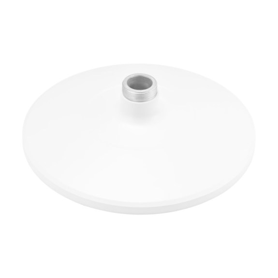 SBP-317HMW Hanwha Vision, Flanschplatte für Hänge Montage von Hanwha Techwin Domes, Aluminium, Weiß-Beschreibung lesen