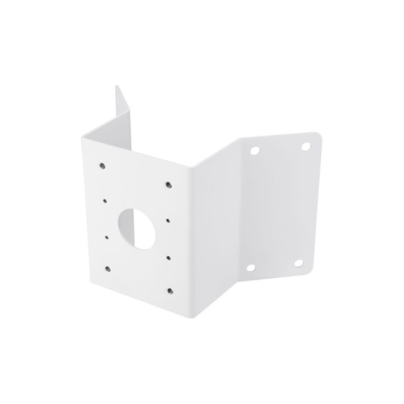 SBP-300KMW1 Hanwha Vision, Eckhalterung, für Hanwha Techwin Kameras, Außen, Aluminium, Weiß-Beschreibung lesen