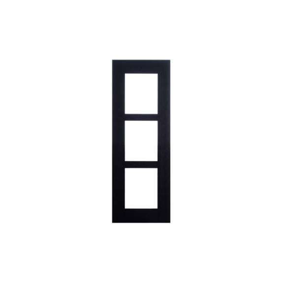 2N IP Verso Flush Frame 3M schwarz für drei Module 2N IP Verso Flush Frame 3M schwarz für drei Module-Beschreibung lesen