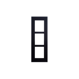 2N IP Verso Flush Frame 3M schwarz für drei Module-Beschreibung lesen