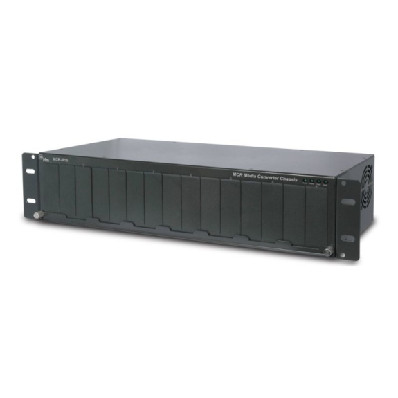 MCR-R15 IFS, Medienkonverter Rack, 15 Slots, 19 Zoll, 2,4HU, 230VAC-Beschreibung lesen