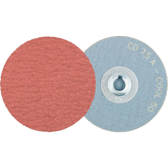 Feuille de broyage combidisc inox-f 75 mm k60-Lire la description