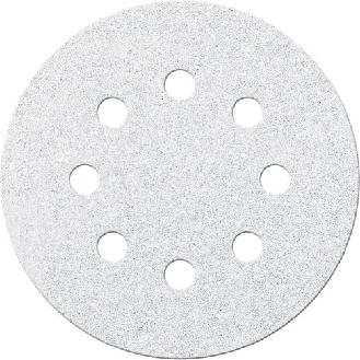 Klettschleifsch.weiss6St.125 mm K 80,8 Loch FORTIS-Beschreibung lesen