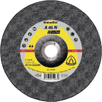 Schruppscheibe A46N Supra180x8mm gekr. Klingspor-Beschreibung lesen