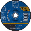 Schruppscheibe gekröpft PSFSTEELOX 180x7mm PFERD