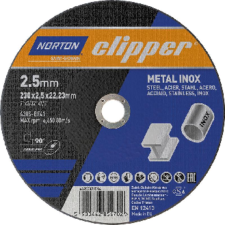 Trennscheibe Metall-Inox A30S-230x2.5x22.23mm-Beschreibung lesen