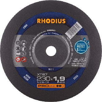 Trennscheibe XT67 230 x 1,9mm ger. Rhodius-Beschreibung lesen