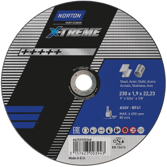 Trennscheibe X-Treme 230x1,9 T41-Beschreibung lesen