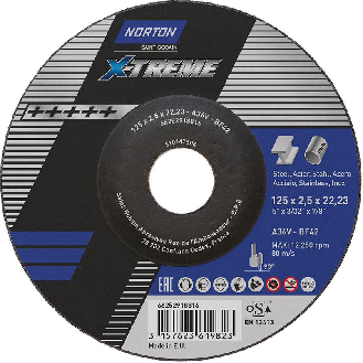 Trennscheibe X-Treme 125x2,5 T42-Beschreibung lesen