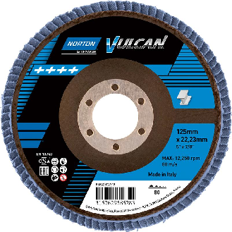 Fächecheibe Vulcan 125 mm P80-Beschreibung lesen