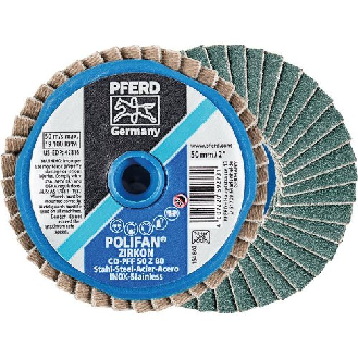 Mini-Polifan COMBIDISC 75mm K 40 Zirkon Pferd-Beschreibung lesen